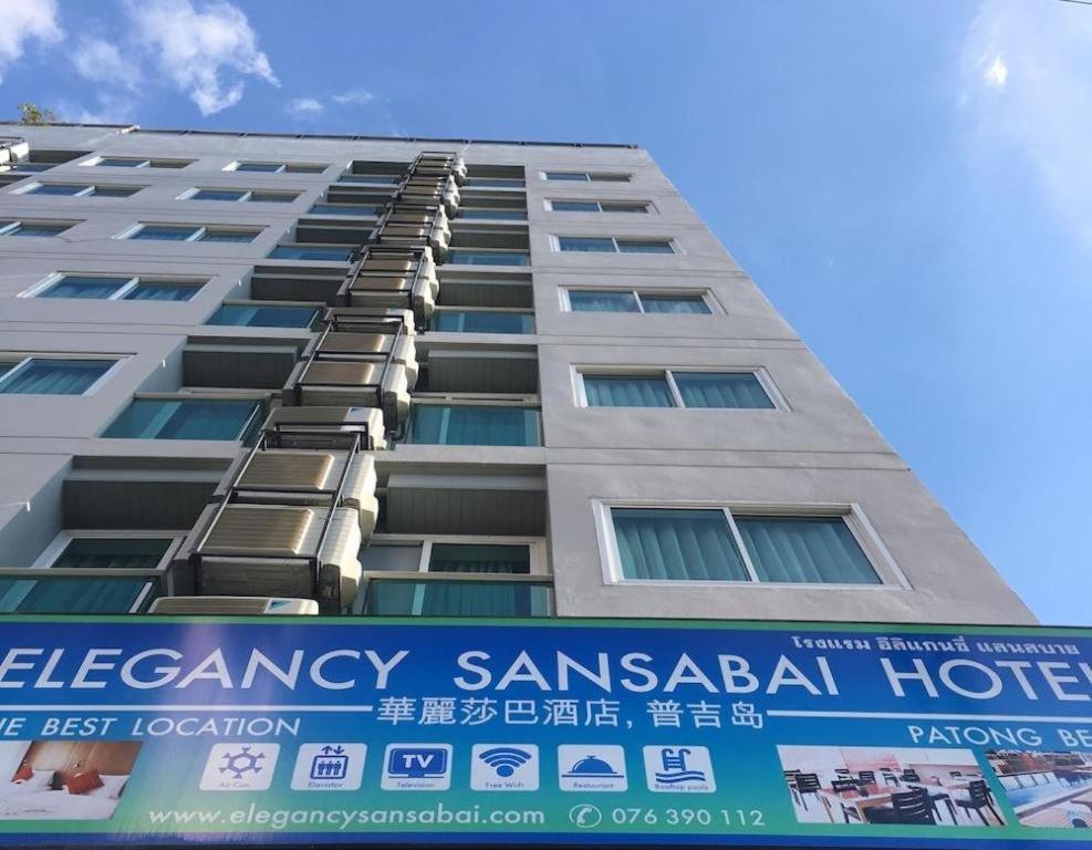 Elegancy Sansabai Hotel Patong Exterior foto